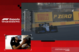 Juara di Baku, Russell mengukir hattrick kemenangan di F1 esports