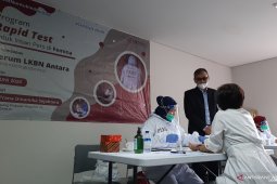 45 karyawan Majalah Femina jalani rapid test COVID-19 dari LKBN ANTARA