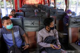 Penerapan normal baru di terminal Bungurasih