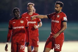 Leverkusen runtuhkan mimpi tim kasta keempat Saarbruecken di Piala Jerman