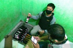 Polsek Tapin Utara amankan miras disimpan dalam bunker