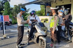 Provost Polres Bangka razia kendaraan personel polisi