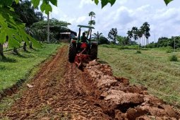 10 kelompok karyawan Bapeltan Jambi berkompetisi tanam sayuran