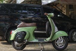 Komedian Andre Taulanyi habiskan Rp55 juta untuk Vespanya