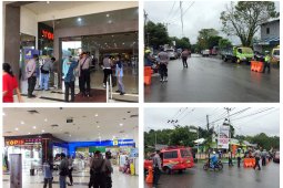 Brimob Polda Maluku ingatkan warga patuhi protokol kesehatan di Ambon