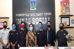 Kadis Sosial Tebing Tinggi terima audensi AMTT