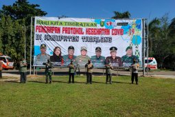 Bupati Tabalong pimpin apel Penerapan Kesehatan COVID - 19