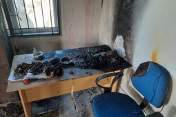 Kantor Desa Kute Tanyung di Bener Meriah dibakar OTK