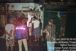 Kebakaran landa rumah tinggal di Kebon Kacang Jakarta