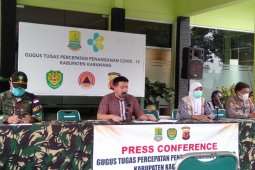 Kasus positif COVID-19 dan reaktif rapid test di Karawang nihil