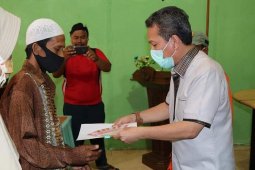 Bupati Syahirsah pantau penyaluran Bantuan Batanghari Tunai