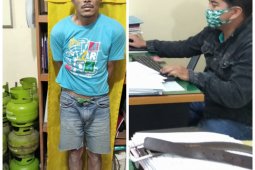 Anggota kawanan pencuri 21 tabung gas diringkus Polsek Binjai