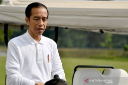 Presiden  Jokowi cermati pertumbuhan ekonomi dunia terkoreksi amat tajam