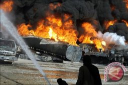Sebanyak 28 kios terbakar