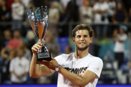 Dominic Thiem juara di Belgrade, Novak Djokovic hanyut dalam emosi