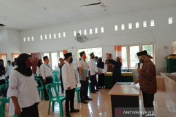 KPU Tapsel lantik PPS mengikuti protokol kesehatan