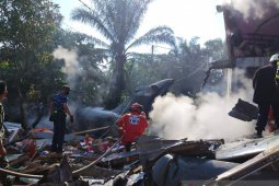 Pesawat TNI AU dikabarkan jatuh di Riau
