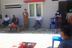 Gustu Ternate Utara sosialisasi protokol kesehatan di mess PT. Antam