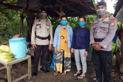 Brimob Polda Maluku tertibkan warga tidak gunakan masker
