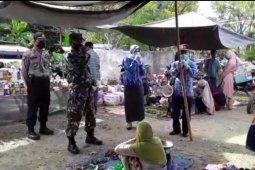Tiga pilar Kecamatan Banua Lawas  pantau Pasar Arba