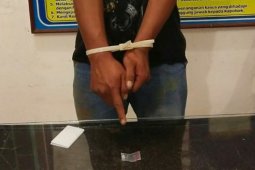 Dicari kasus penggelapan, tersangka miliki sabu, ditangkap setelah tembakan peringatan