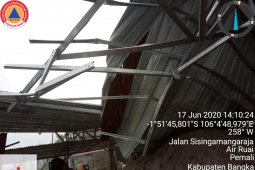 Sembilan rumah warga rusak akibat angin puting beliung