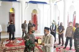 Ini pesan Pangdam saat kunjungan ke Aceh Jaya ditengah pandemi COVID-19
