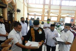 Kata Kadinkes Aceh Tengah setiap warga dapat dua masker gratis