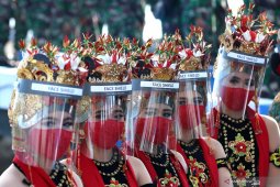 Penari Gandrung terapkan protokol kesehatan