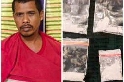 Di tengah pandemi corona, bandar sabu-sabu Gebang ditangkap Satresnarkoba Polres Langkat