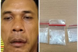 Edi Siswanto warga Tanjung Pura miliki sabu-sabu ditangkap Polres Langkat