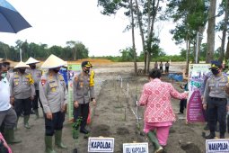 Kapolda Babel dorong masyarakat giat tanam tanaman pangan