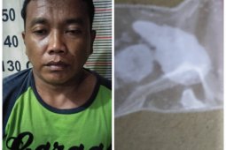 Polsek Tanjung Pura Langkat ringkus pengedar sabu