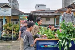 Forum Pelajar Peduli Lingkungan Babel bagikan 2.000 bibit tanaman buah