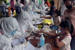 Tes cepat COVID-19 bagi warga Sesetan