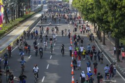 Jakarta's car free day returns after being suspended since March 15