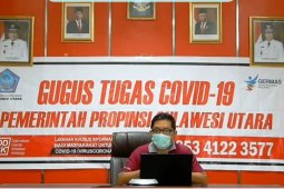 Sebanyak 45 warga Sulut terjangkit COVID-19 Minggu
