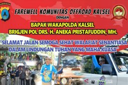 Komunitas offroad gelar salam perpisahan untuk Brigjen Aneka