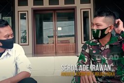 Bantu ODGJ tiduran tanpa busana, seorang Babinsa mendapat apresiasi dari komandan
