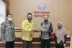Tingkatkan kualitas pelayanan publik, Wakil Bupati Pringsewu konsultasi ke Ombudsman