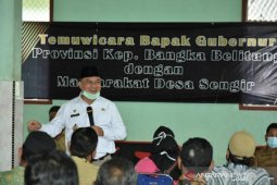 Gubernur Babel resmikan kampung tanggap mandiri Desa Sengir