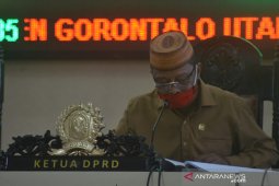 Bahas Ranperda, DPRD Gorut terapkan protokol kesehatan cegah COVID-19
