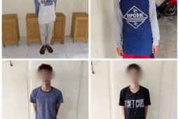 Empat remaja di Pangkalan Brandan Langkat curi empat kotak infaq Masjid Ubudiyah
