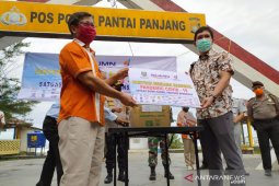 Satgas COVID-19 BUMN di Bengkulu salurkan bantuan Rp1,25 miliar