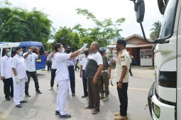 Antisipasi COVID-19, perbatasan Aceh Timur - Langsa diperketat