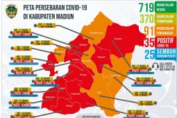Ada satu kasus baru, jumlah warga Madiun terpapar corona menjadi 35 orang