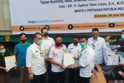 Mentan optimistis ekspor produk pertanian tidak terganggu pandemi COVID-19