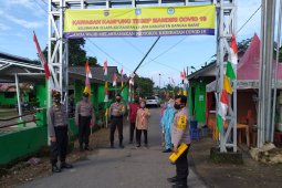 Polres Bangka Barat luncurkan lima Kampung Mandiri Tangguh COVID-19