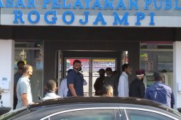 Presiden  tinjau pasar pelayanan publik Rogojampi Banyuwangi