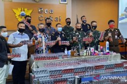 Bea Cukai Jambi musnahkan barang bukti rugikan negara Rp2,5 miliar